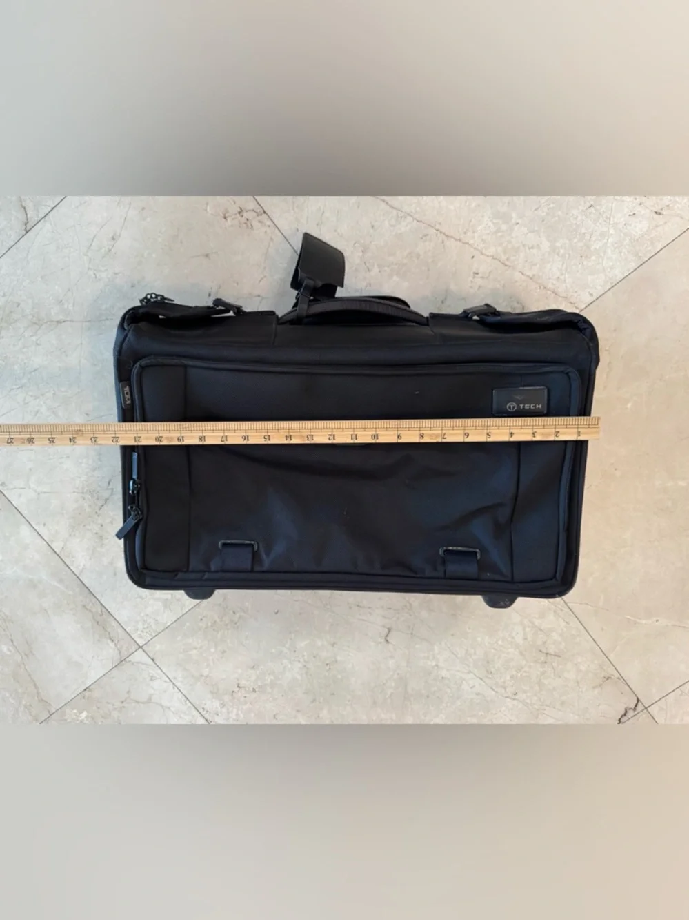 Tumi Black Rolling Carry-On Garment Bag